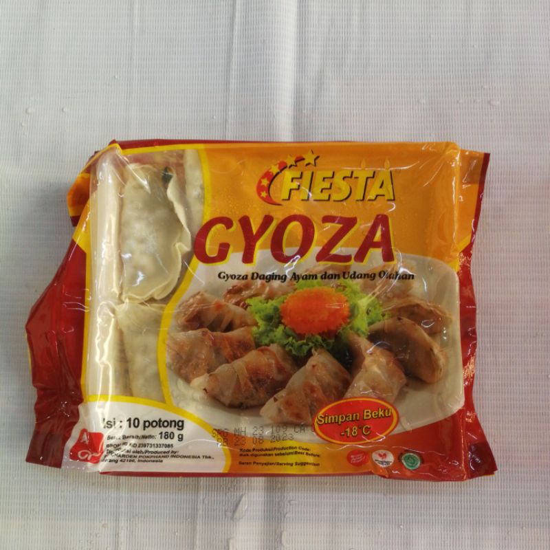 

Fiesta Gyoza 180g naget ayam frozen