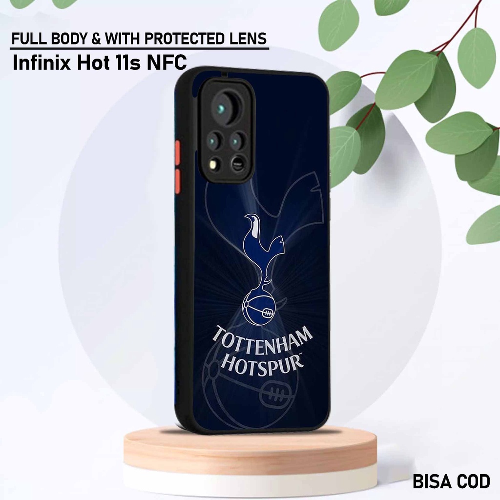 Softcase Dove Infinix Hot 11s Nfc - Motif [ Mancase Bola 1 ] - Silikon Protec camera Infinix Hot 11s