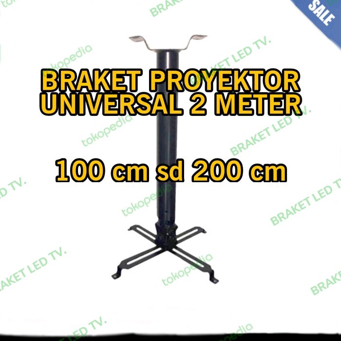 

Premium Braket Bracket Proyektor Gantung Tinggi Bs Di Setel Sampai 2 Meter