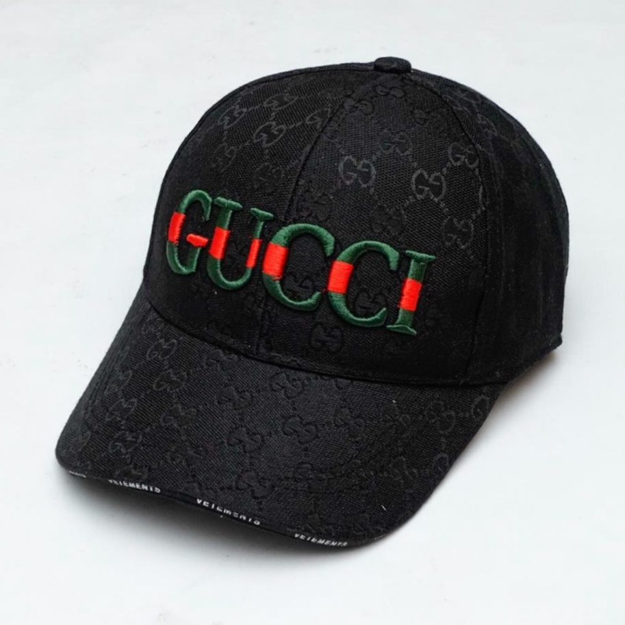 Topi Gucci Motif Import Pria Unisex