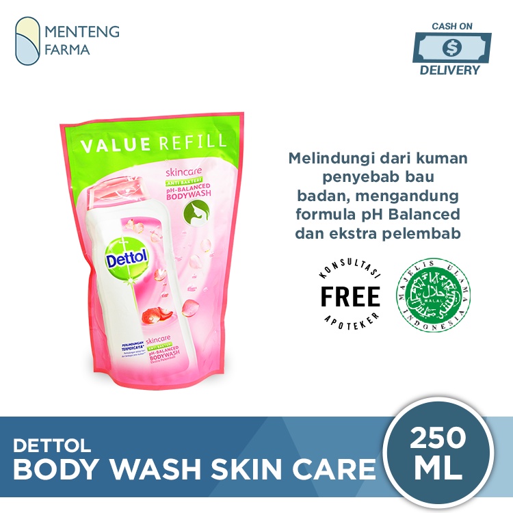 Sabun Mandi Cair Dettol - Skin Care (250 ML)