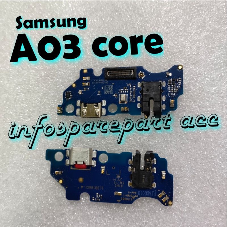 connector charger Samsung A03 core - pcb charger samsung A03 core