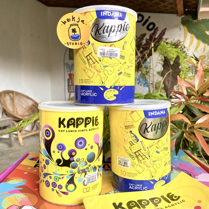 

Cat Akrilik Acrylic Kappie 1kg (LUAR JAWA=JTR)