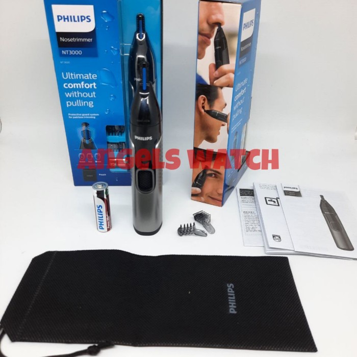 alat cukur bulu hidung nose trimmer philips NT3650/16 pencukur bulu