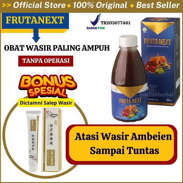 Frutanext Obat Wasir Ambeien Ambeyen Ambien Herbal Paling Ampuh Original