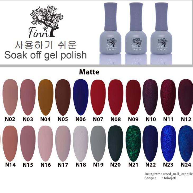 Promotion--KUTEK GEL-FINN GEL POLISH/N01-N20