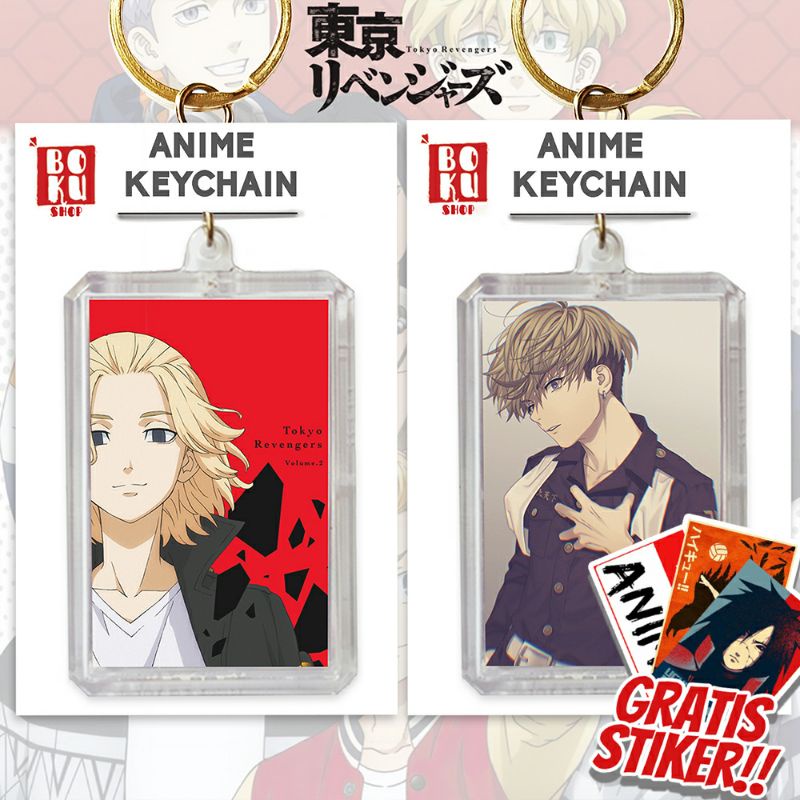 Gantungan Kunci Murah Anime TOKYO REVENGERS/GANCI ANIME/TOKYO REVENGERS KEYCHAIN/Ganci TOKYO REVENGE