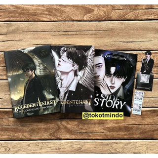 Novel ECCEDENTESIAST (Itakrn) Bonus Jaket Buku + Booklet Side Story + 3 Barcode