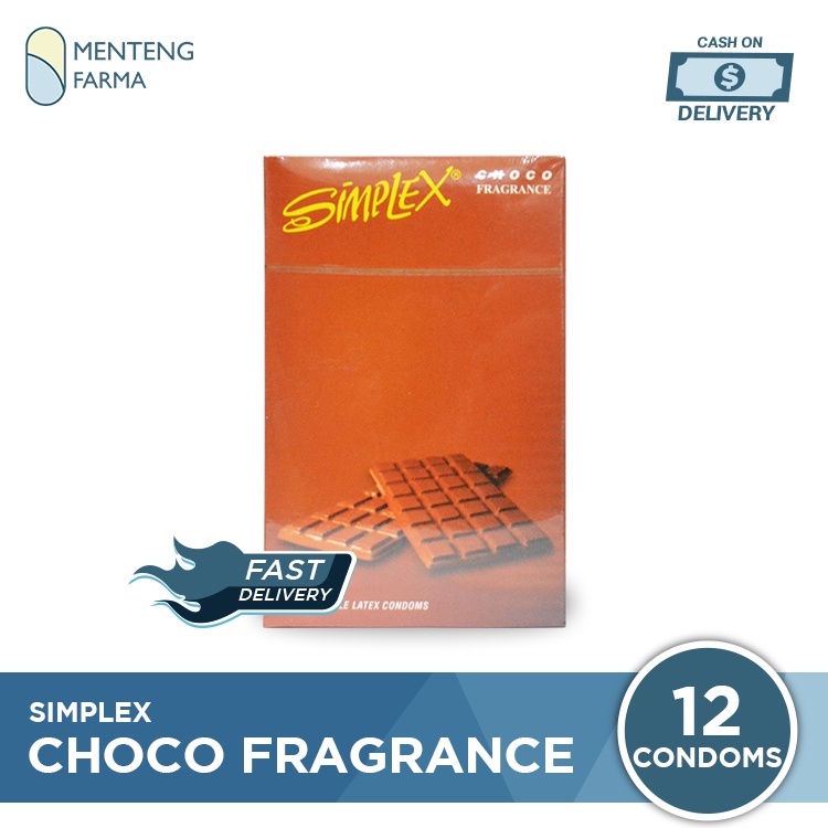 Kondom Simplex Choco Fragrance - Isi 12