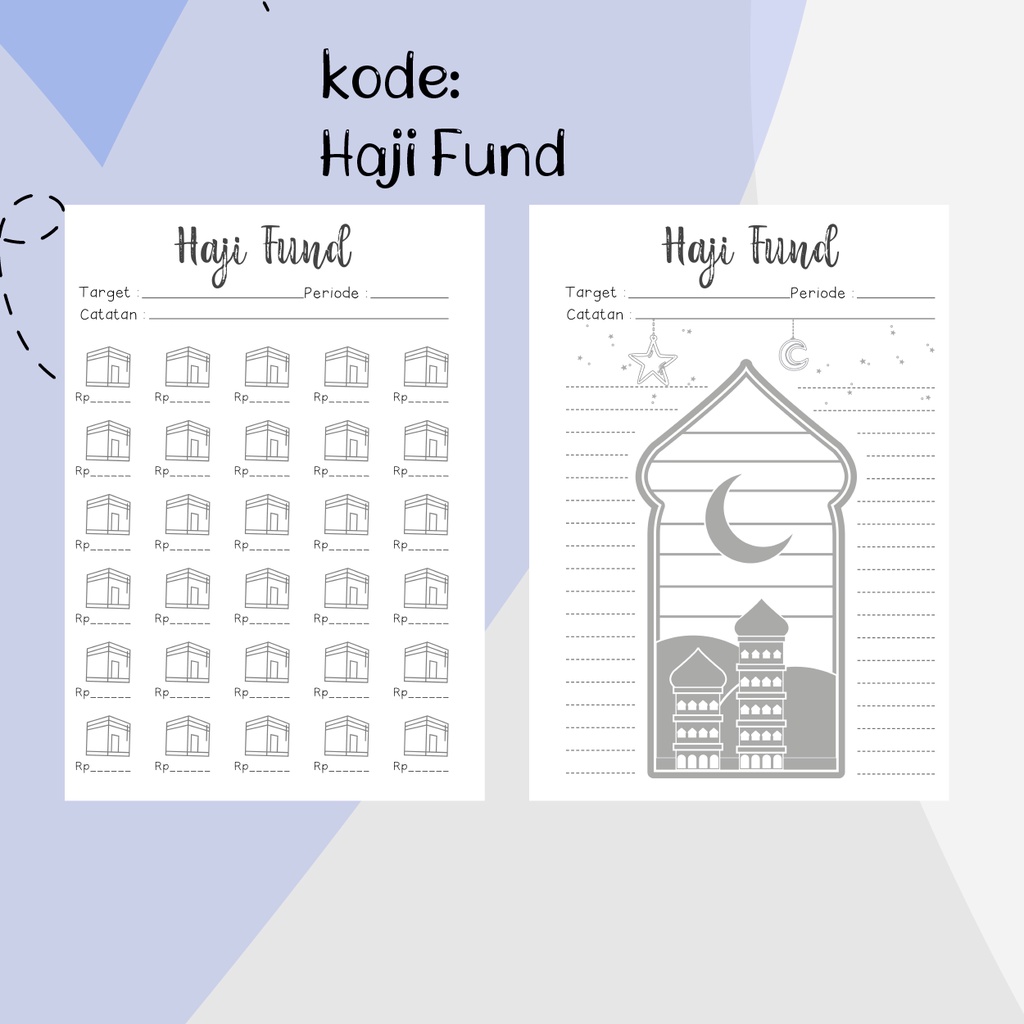 

SINKING FUND LOOSE LEAF BINDER