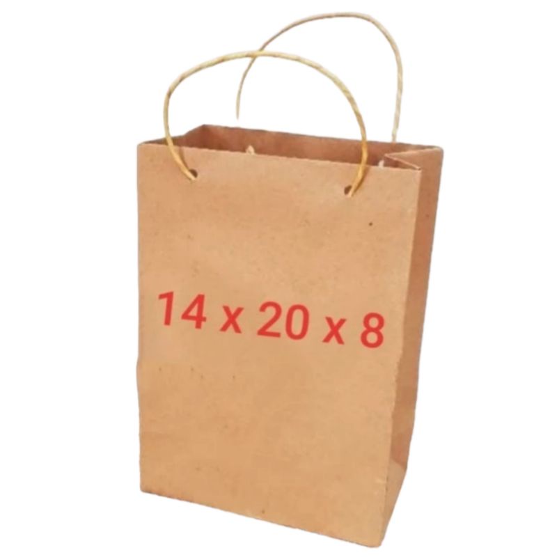 

paperbag 14x20x8 cm - 12 pcs