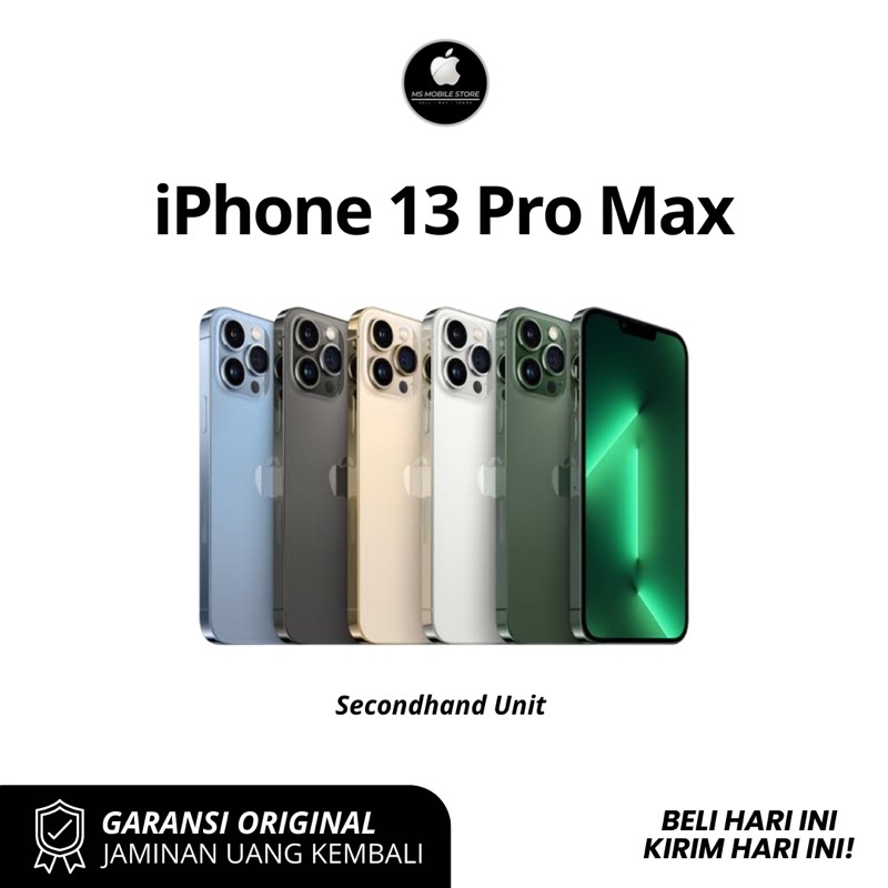 Jual iPhone 13 Pro Max 128GB 256GB 512GB 1TB | Shopee Indonesia