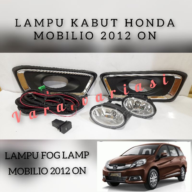 LAMPU FOGLAMP MOBILIO FOG LAMP KABUT HONDA MOBILIO 2012-2017 TIPE E