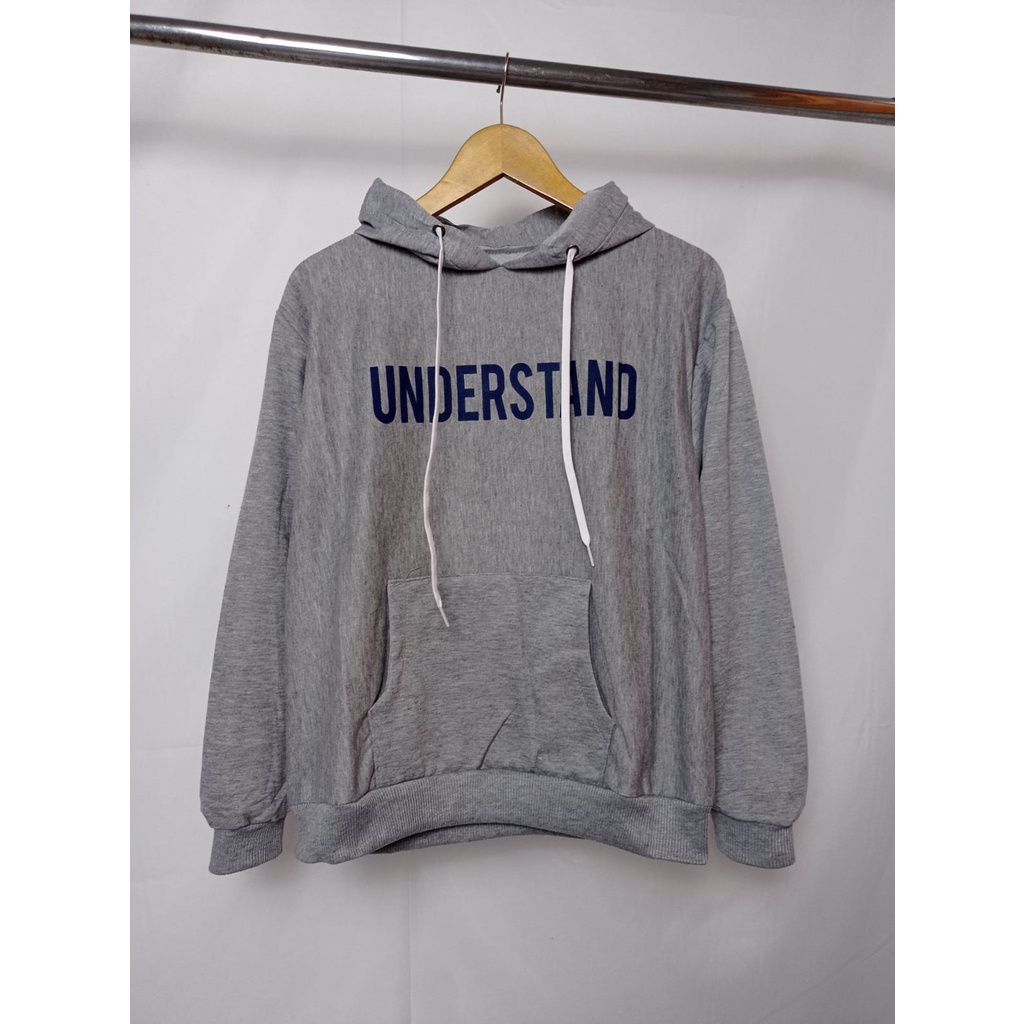 UNDERSTAND SWEATER HOODIE UNISEX