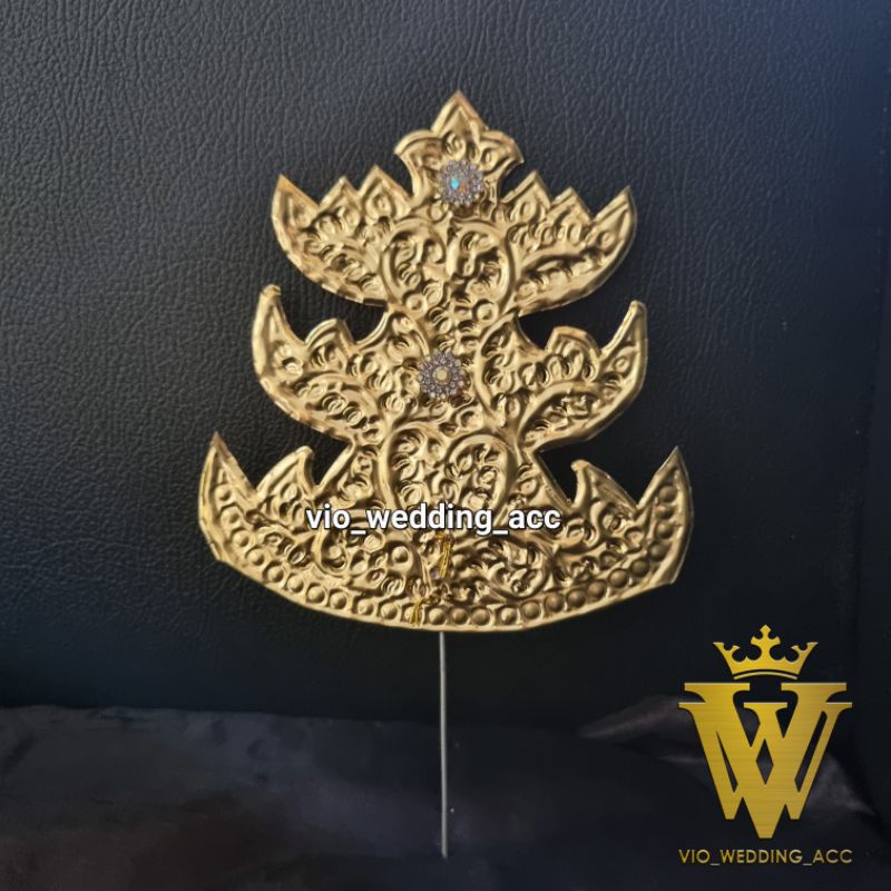 tusuk layar &amp; bunga siger lampung