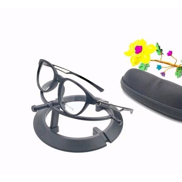 Kacamata free lensa minus anti radiasi - frame kacamata police 67086
