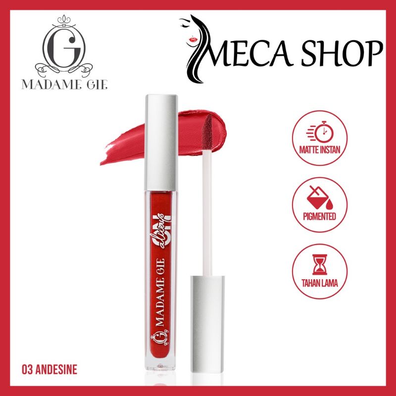 Madame Gie Alwayas On Lip Cream - MakeUp Lip Cream Lipstik