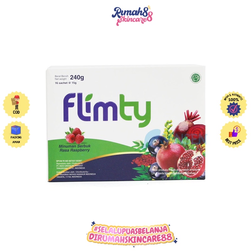 FLIMTY Fiber Detox Raspberry