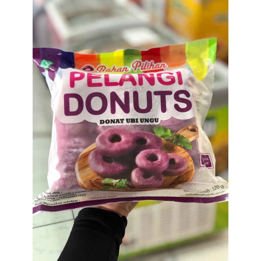 

Promo!! DONUTS PELANGI UBI UNGU MINI ISI 21 PCS / DONAT FROZEN FOOD . (BAROKAH FROZEN FOOD)