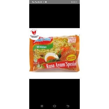 

Mie Instant Indomie Kuah Rasa Ayam Spesial
