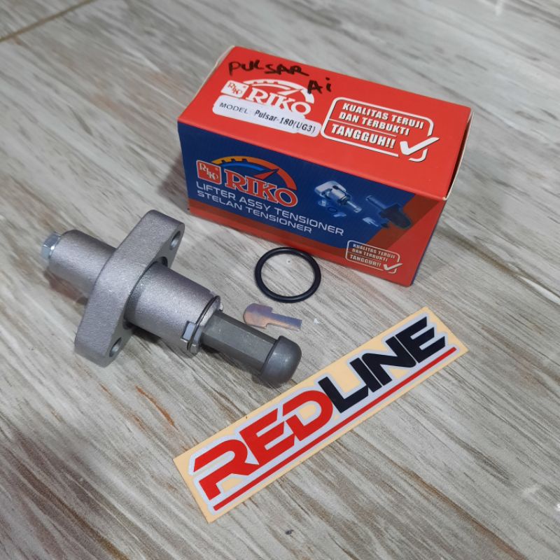 LIFTER TAHANAN KETENG TENSIONER BAJAJ PULSAR 180 UG3 RIKO REDLINE SPAREPART