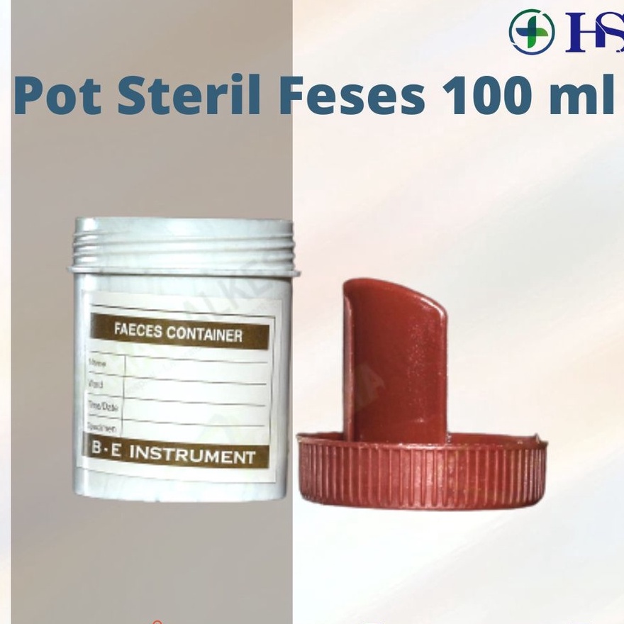 Pot Steril Feses 100 ml