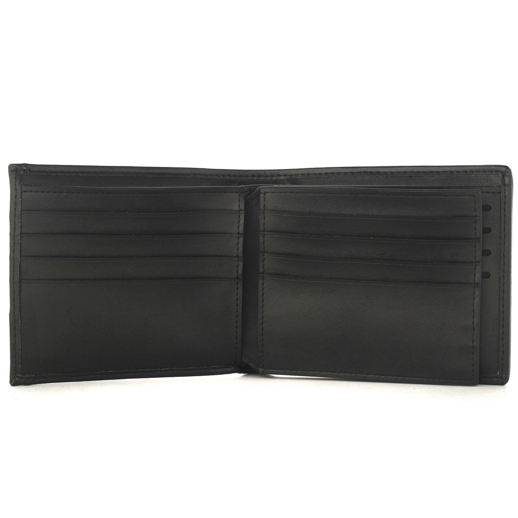 TOKOKOE - Dompet Pria model Tidur bahan Kulit Premium Dompet Lipat - TM 105-2619 Black