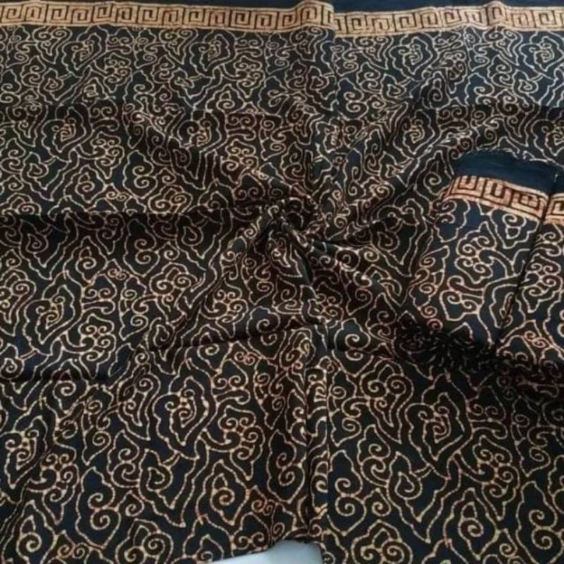 Kain Batik katun paris sogan