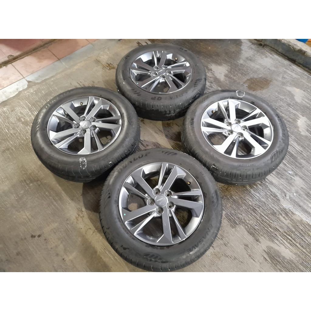 Velg Ring 15 Bekas Copotan New Xenia Pcd 5x100 Plus Ban 2 Pcs