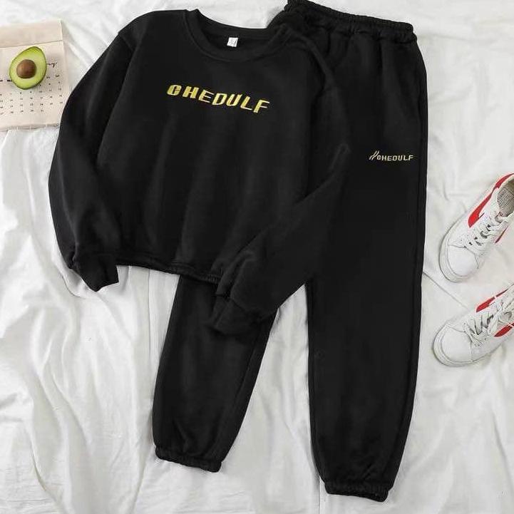 Langsung Order Stelan sweater GHEDULF( atasan+celana)/Setelan wanita/setelan sweater wanita