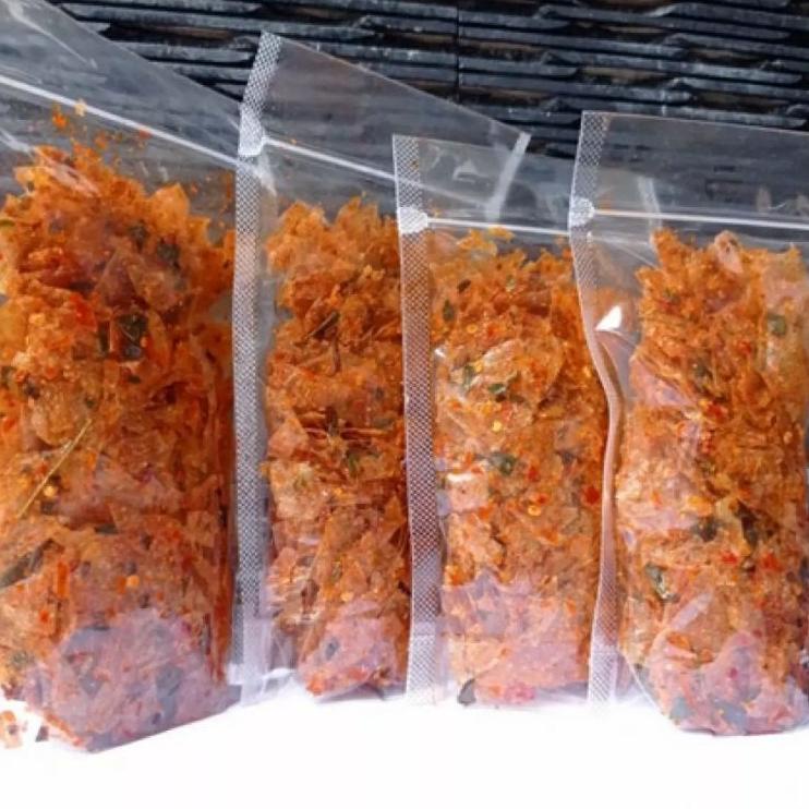 

Klik Pesan--Kripik kaca beling beledag pedas 100 gram murah