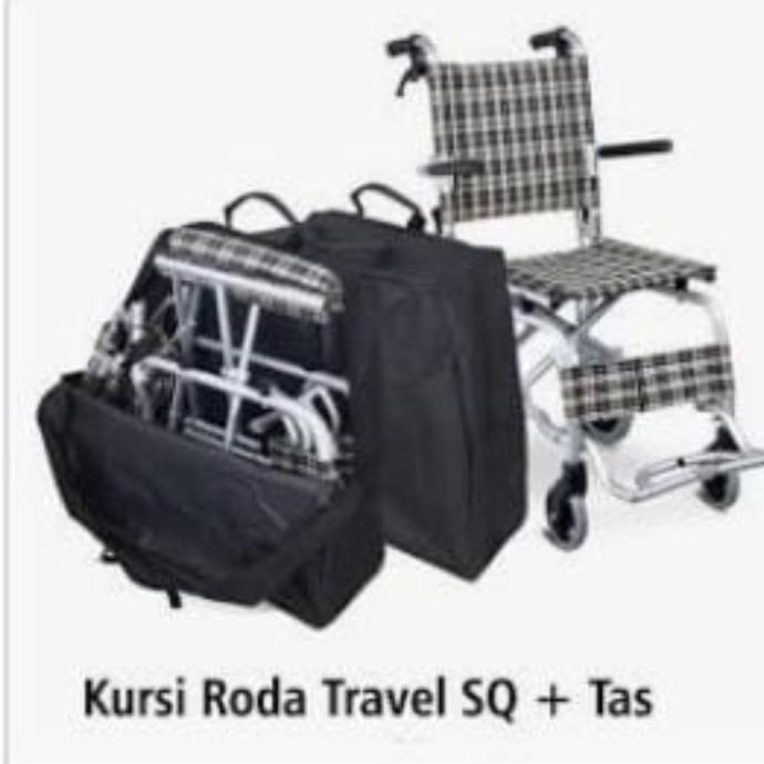 Kursi Roda Traveling Aluminium Crown KY9003L KY 9003 L