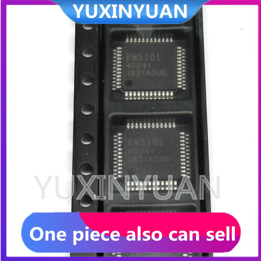 10pcs/lot RM5101 QFP RM5101A4R QFP-48 Papan Logika LCD driver Baru Asli 新边进口