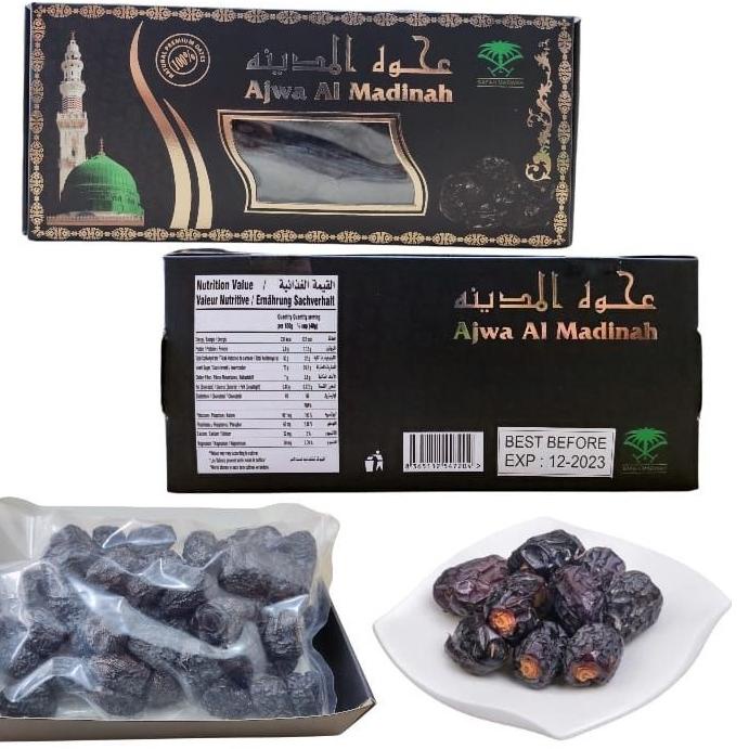 

✨Terbaru✨ Kurma Nabi//Ajwa Madinah Kemasan Dus 500gr Premium !!