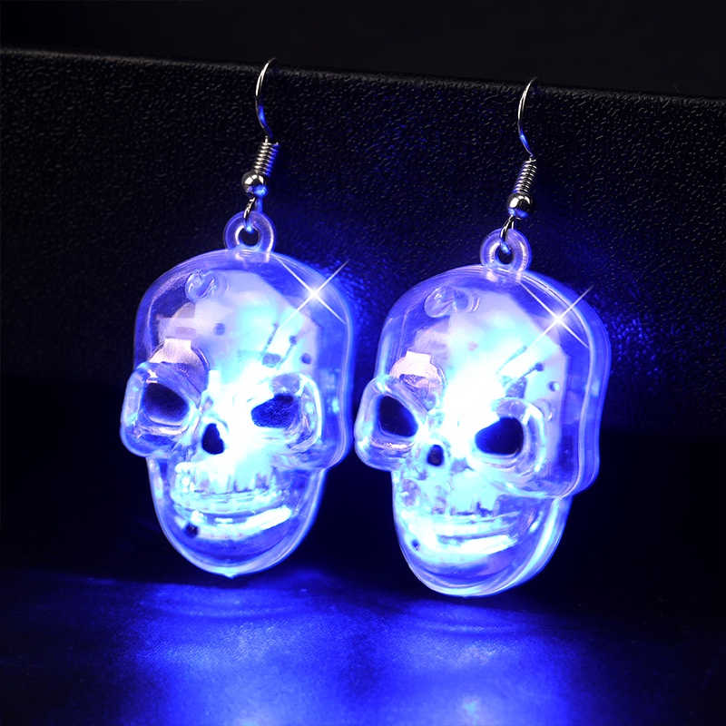 Anting Desain Labu Hantu Halloween Bahan Akrilik Untuk Wanita