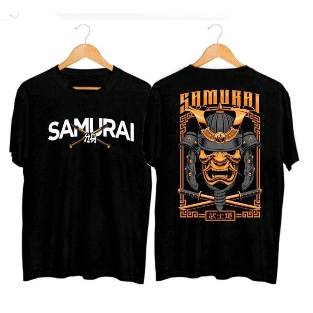 FC- KAOS OVERSIZE VARIAN SAMURAI JEPANG ( LD : 110CM   P : 62 CM )