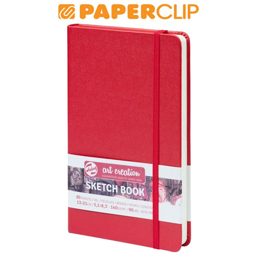 

SKETCH BOOK TALENS ART CREATION 9314202M RED 13X21 140G