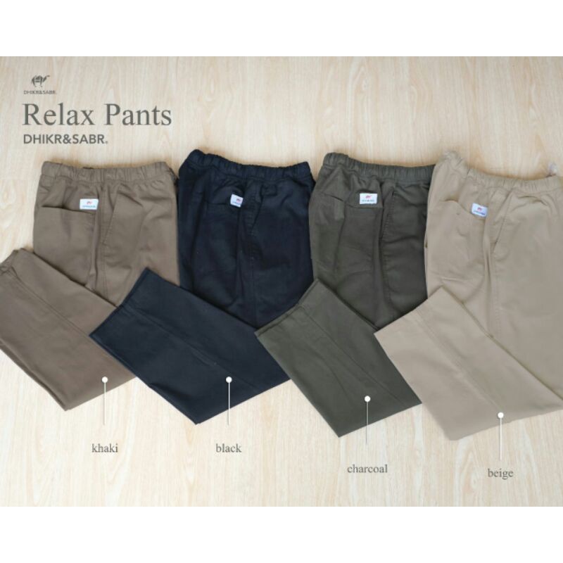 Celana sirwal PRIA Relax Pants dhikr sabr
