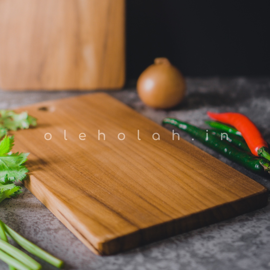 TLB1 Talenan Kayu Jati Besar / Cutting Board / Pastry Board