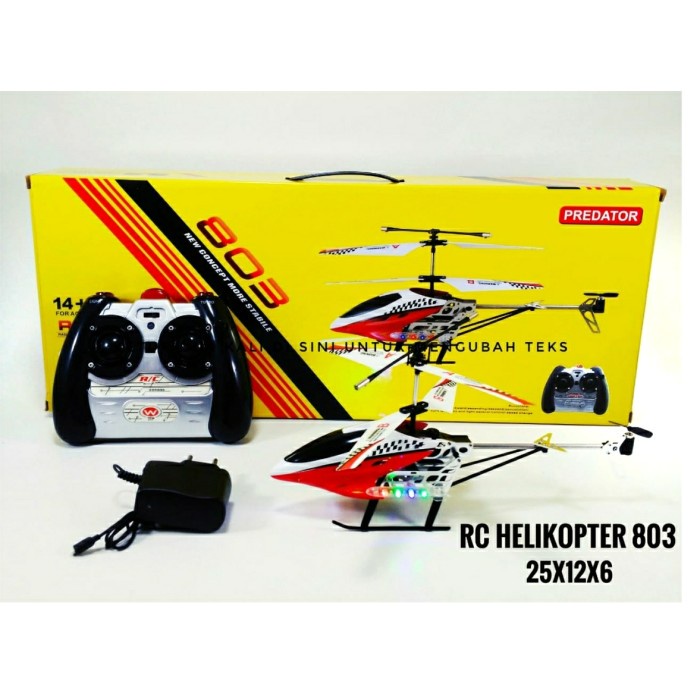 Remote helikopter / RC helicopter 803 predator