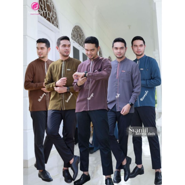 SYAMIL KOKO DAD LENGAN PANJANG BY FANIA HIJAB