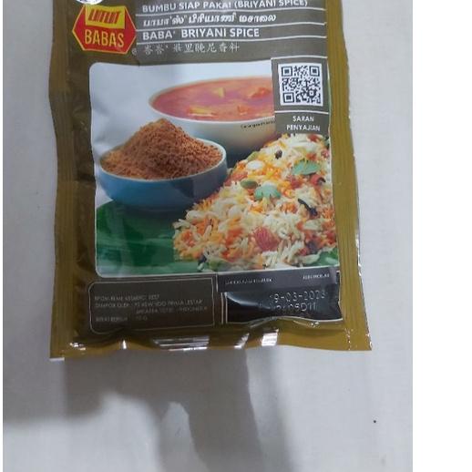 

TERLARIS BRANDS FESTIVAL BUMBU BABAS BRIYANI SPICE 70 GRM 