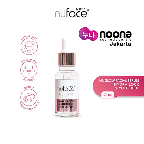 SKINCARE FUJI !! NUFACE NU GLOW HYDRA LOCK SERUM