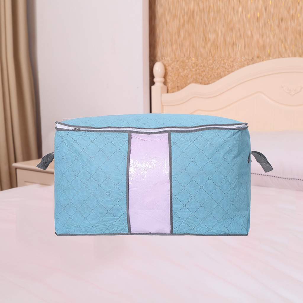 Tas Bed Cover Selimut Baju Jumbo / Storage Box Organizer Serbaguna