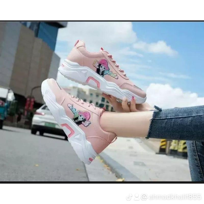Sepatu Anak Sepatu Sneakers Anak Korea Fashion Girls
