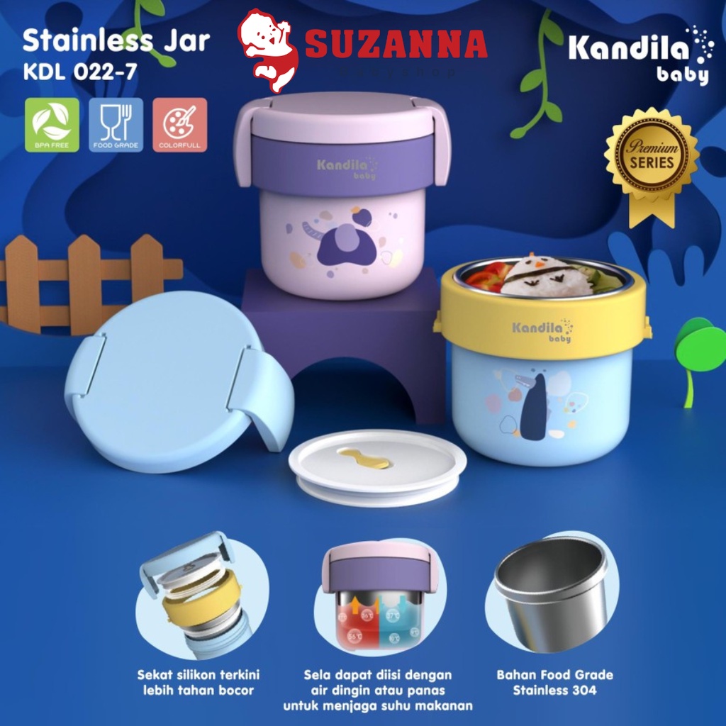 Kandila Baby Stainless Jar 450ml / KDL 022-7