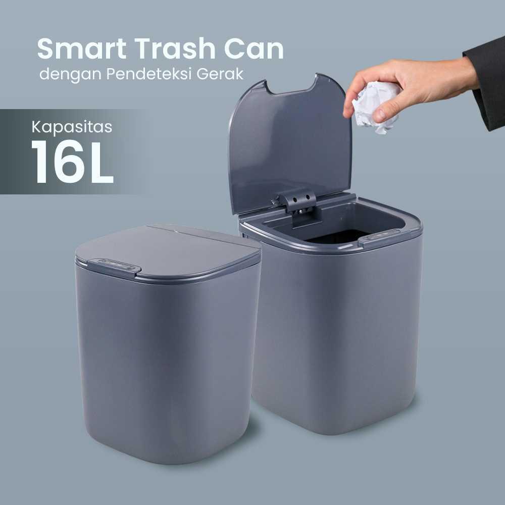 KIMD Tempat Sampah Smart Trash Can Motion Sensor Dustbin 16L K-599 Tempat Sampah Shinpo Tempat Sampah Shinpo Alat Dapur Pink Alat Dapur Pink Tempat Bumbu Gantung Tempat Bumbu Gantung Peralatan Dapur Warna Pink Peralatan Dapur Warna Pink Pelengkapan Dapur