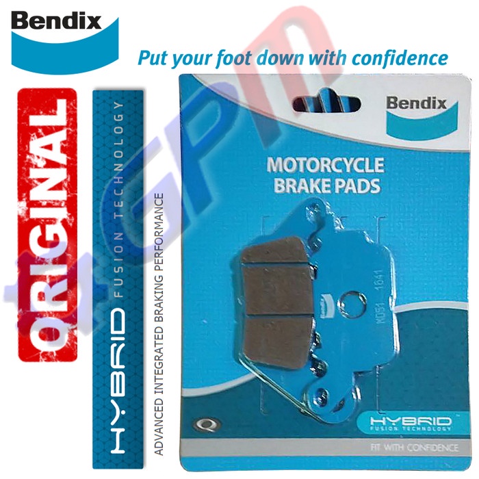 Bendix MD51 Yamaha Aerox 155 Kampas Rem Depan