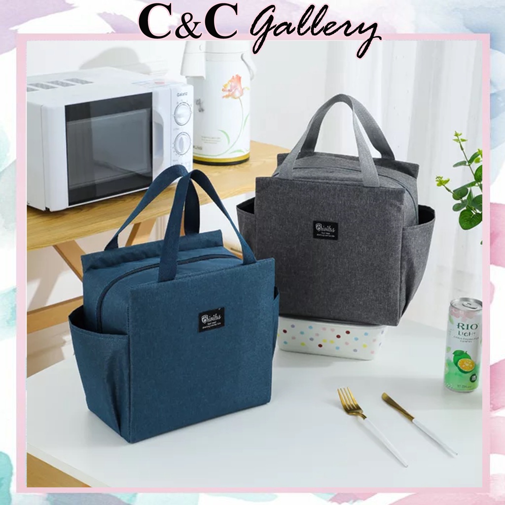 TAS BEKAL UKURAN BESAR / BIG LUNCH BAG / TAS BEKAL KANTOR / TAS BEKAL ANAK