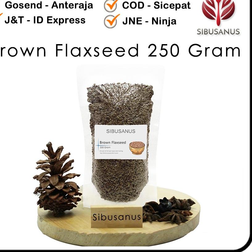 

Terbaik FLAX SEED BROWN 250GR BIJI RAMI COKLAT FLAXSEED ORGANIK FLEXSEED 250 GR FLAX SEEDS 